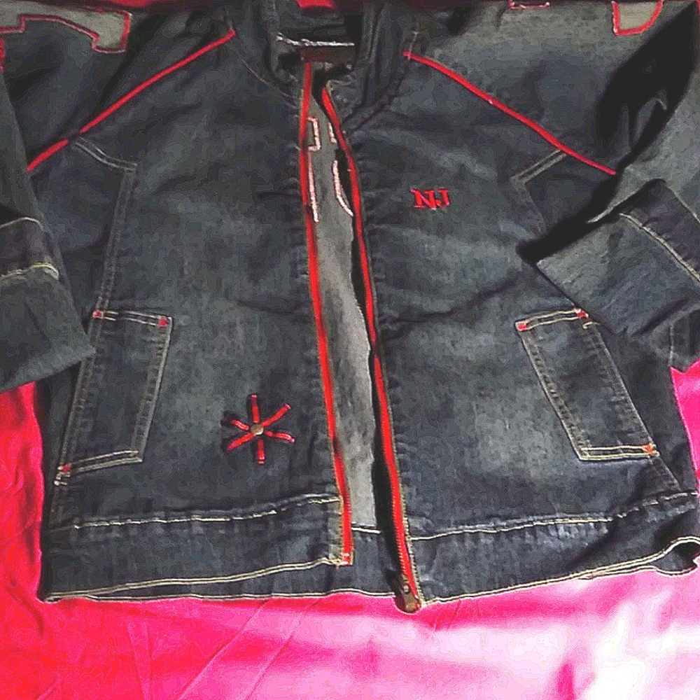 Denim jacket and pants